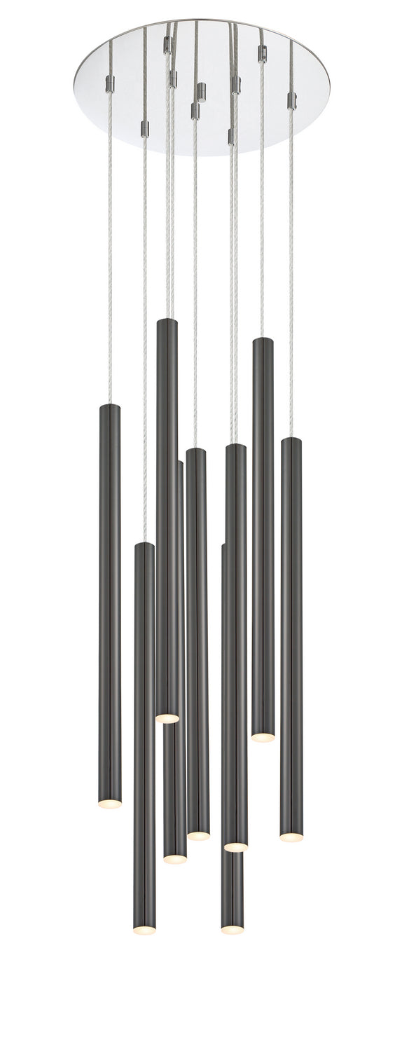 Z-Lite 917MP24-PBL-LED-9RCH LED Chandelier, Chrome