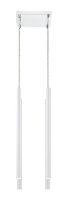 Z-Lite 917MP24-WH-LED-4SCH LED Chandelier, Chrome