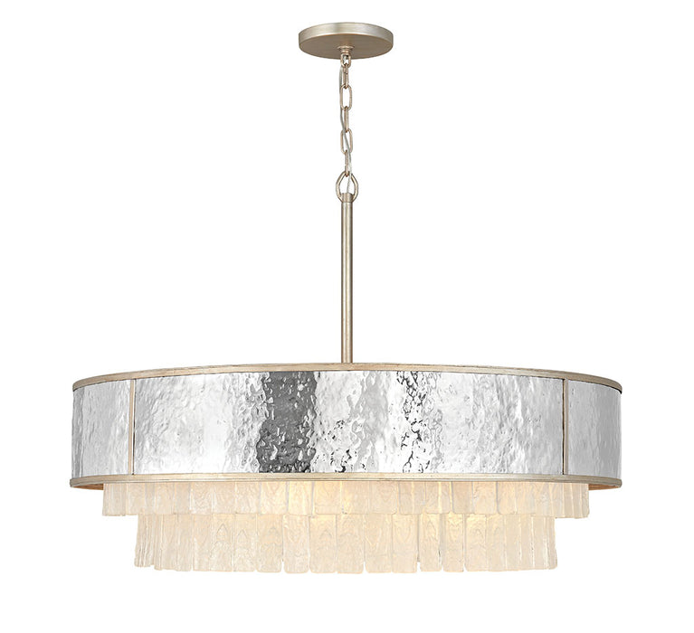 Fredrick Ramond FR32708CPG LED Chandelier, Champagne Gold