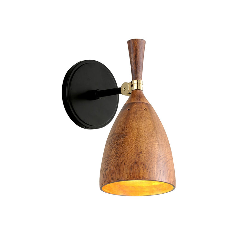 Corbett Lighting 280-11-SBK One Light Wall Sconce, Soft Black