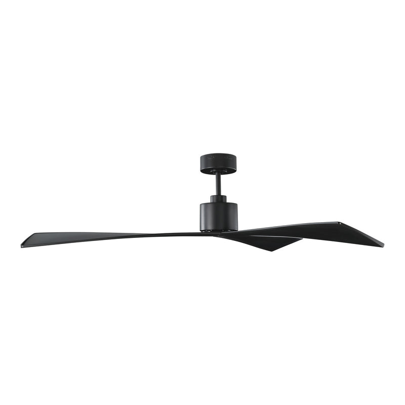 Visual Comfort Fan 3ADR60BKBK 60" Ceiling Fan, Matte Black