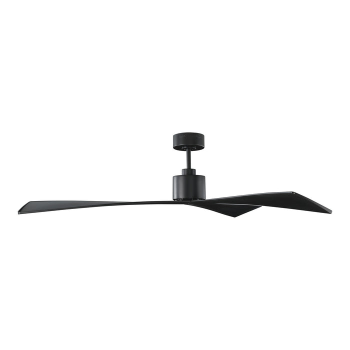 Visual Comfort Fan 3ADR60BKBK 60" Ceiling Fan, Matte Black