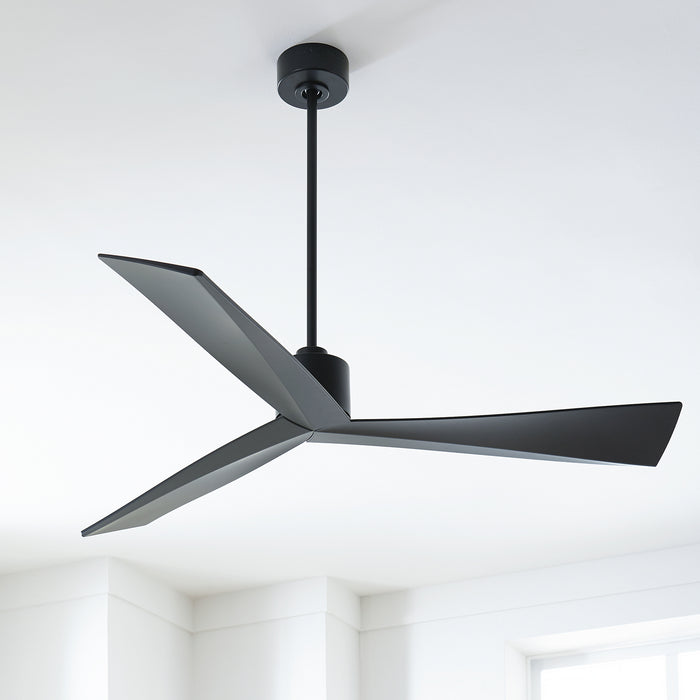 Visual Comfort Fan 3ADR60BKBK 60" Ceiling Fan, Matte Black