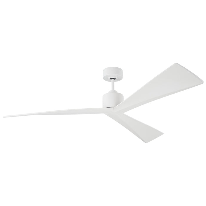 Visual Comfort Fan 3ADR60RZW 60" Ceiling Fan, Matte White