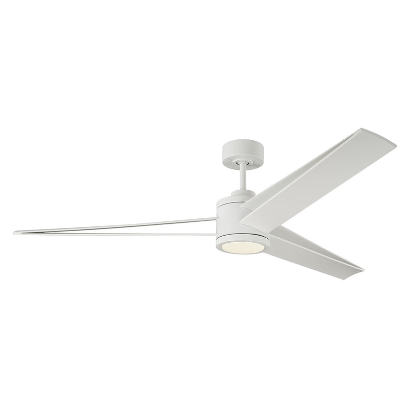 Visual Comfort Fan 3AMR60RZWD 60" Ceiling Fan, Matte White