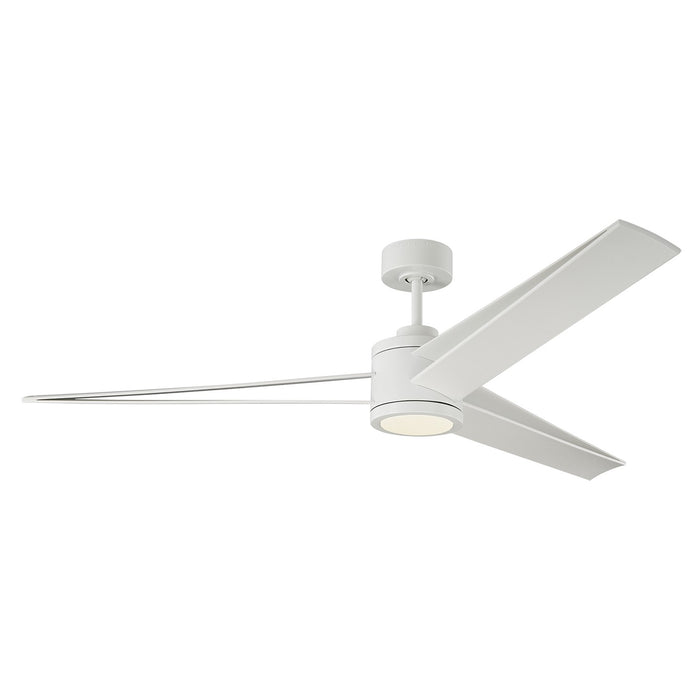 Visual Comfort Fan 3AMR60RZWD 60" Ceiling Fan, Matte White