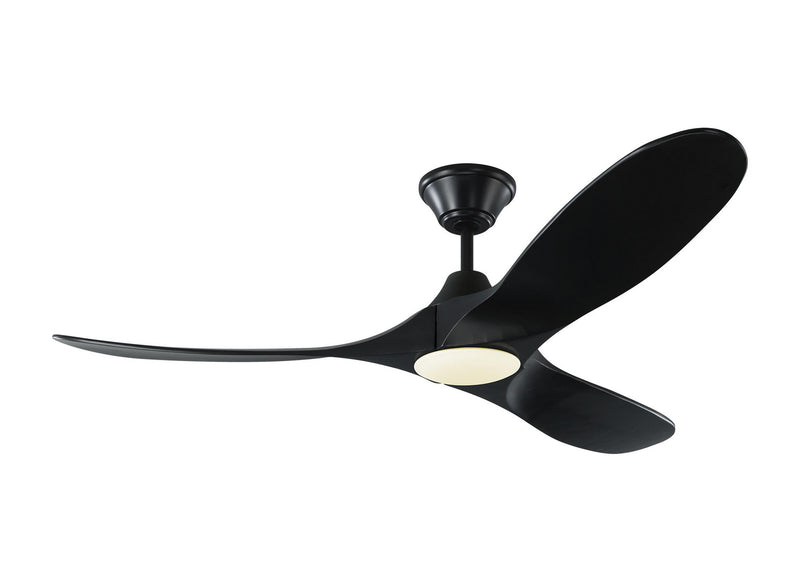 Visual Comfort Fan 3MAVR52BKBKD 52" Ceiling Fan, Matte Black