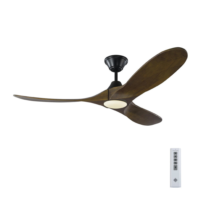 Visual Comfort Fan 3MAVR52BKD 52" Ceiling Fan, Matte Black