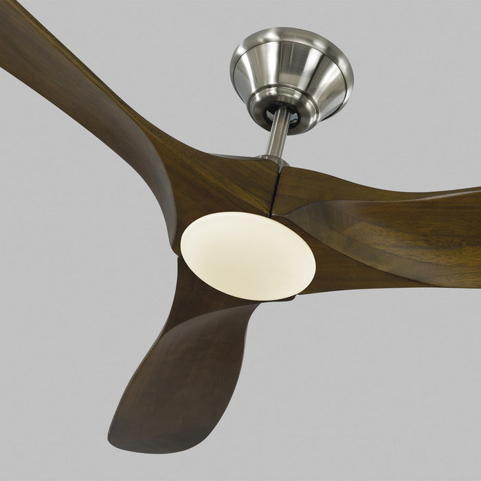 Visual Comfort Fan 3MAVR52BSD 52" Ceiling Fan, Brushed Steel