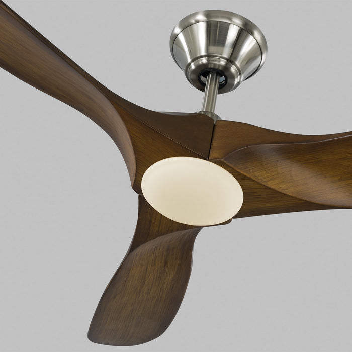 Visual Comfort Fan 3MAVR52BSKOAD 52" Ceiling Fan, Brushed Steel