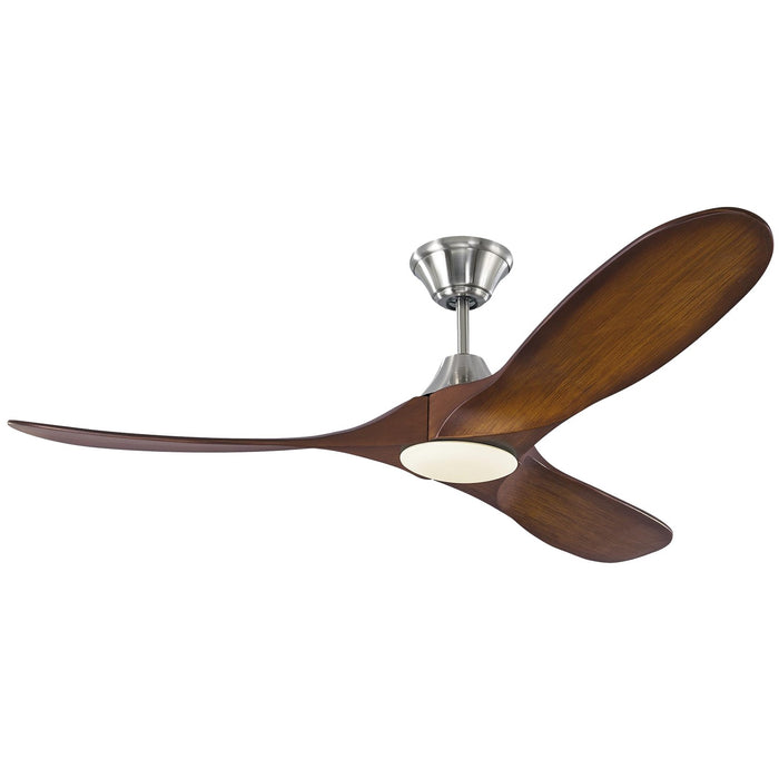 Visual Comfort Fan 3MAVR52BSKOAD 52" Ceiling Fan, Brushed Steel