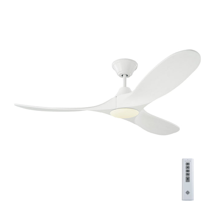Visual Comfort Fan 3MAVR52RZWD 52" Ceiling Fan, Matte White