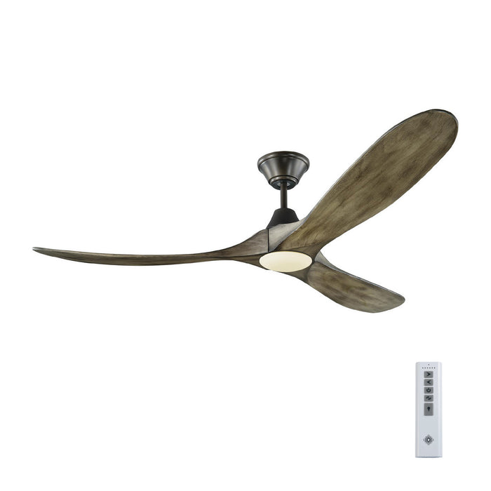Visual Comfort Fan 3MAVR60AGPD 60" Ceiling Fan, Aged Pewter