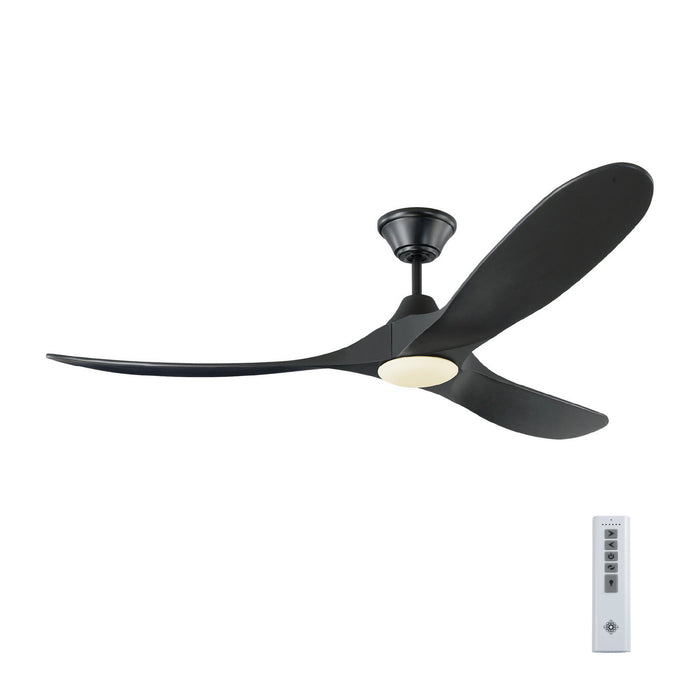 Visual Comfort Fan 3MAVR60BKBKD 60" Ceiling Fan, Matte Black