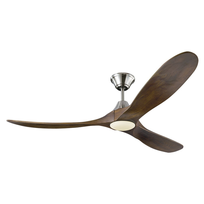 Visual Comfort Fan 3MAVR60BSD 60" Ceiling Fan, Brushed Steel