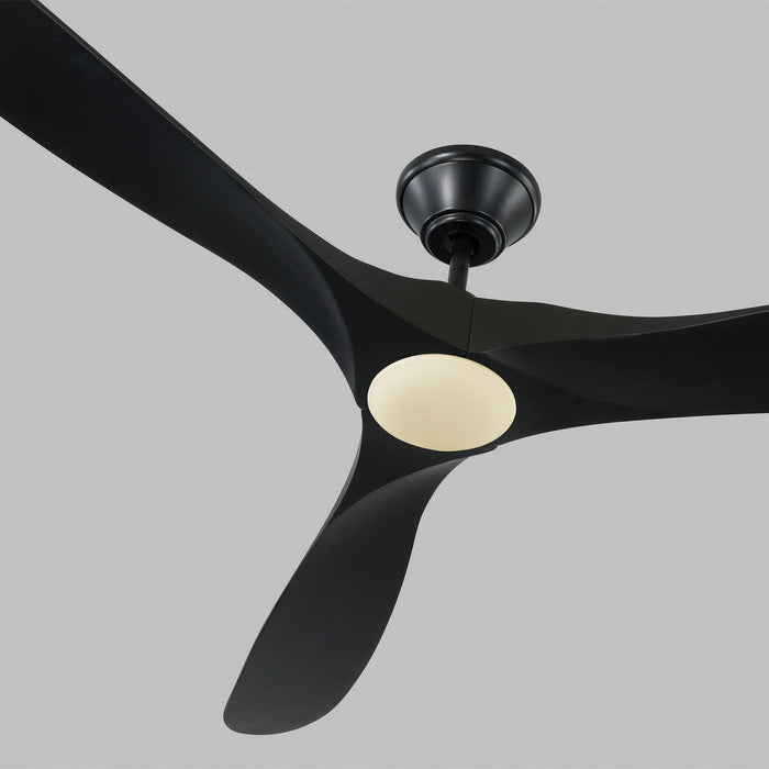Visual Comfort Fan 3MAVR70BKBKD 70" Ceiling Fan, Matte Black