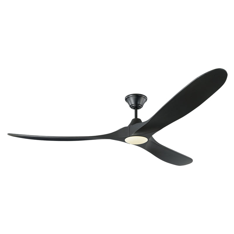 Visual Comfort Fan 3MAVR70BKBKD 70" Ceiling Fan, Matte Black