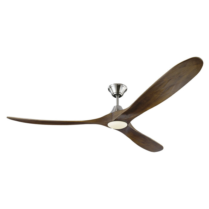 Visual Comfort Fan 3MAVR70BSD 70" Ceiling Fan, Brushed Steel
