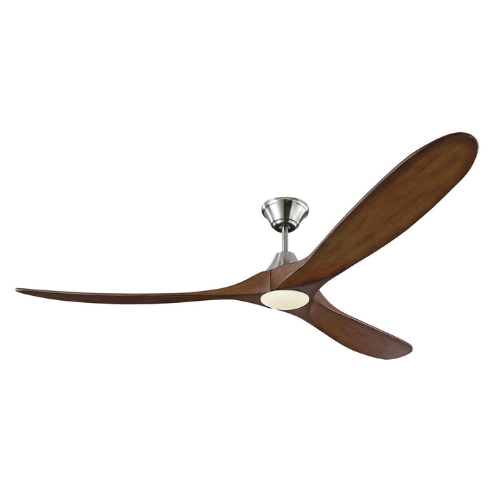 Visual Comfort Fan 3MAVR70BSKOAD 70" Ceiling Fan, Brushed Steel