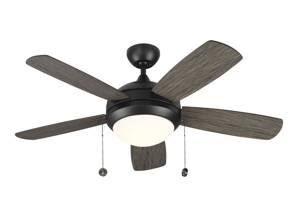 Generation Lighting 5DIC44AGPD-V1 44" Ceiling Fan, Aged Pewter