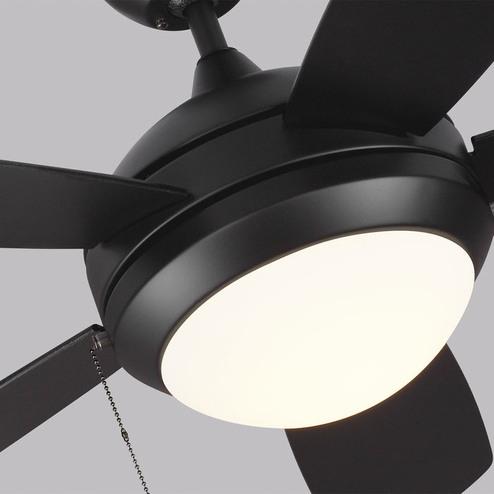 Generation Lighting 5DIC44BKD-V1 44" Ceiling Fan, Matte Black