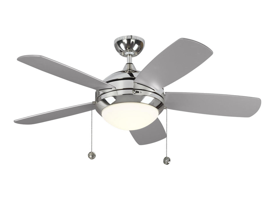 Generation Lighting 5DIC44PND-V1 44" Ceiling Fan, Polished Nickel