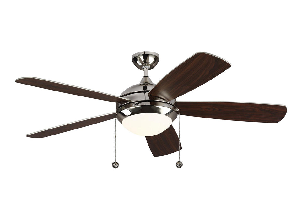 Generation Lighting 5DIC52PND-V1 52" Ceiling Fan, Polished Nickel