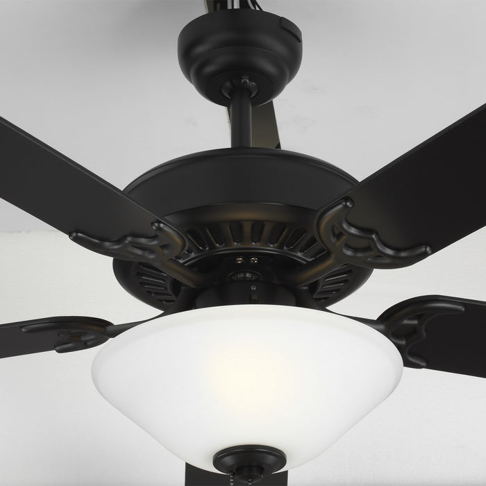 Visual Comfort Fan 5HV52BKD 52" Ceiling Fan, Matte Black