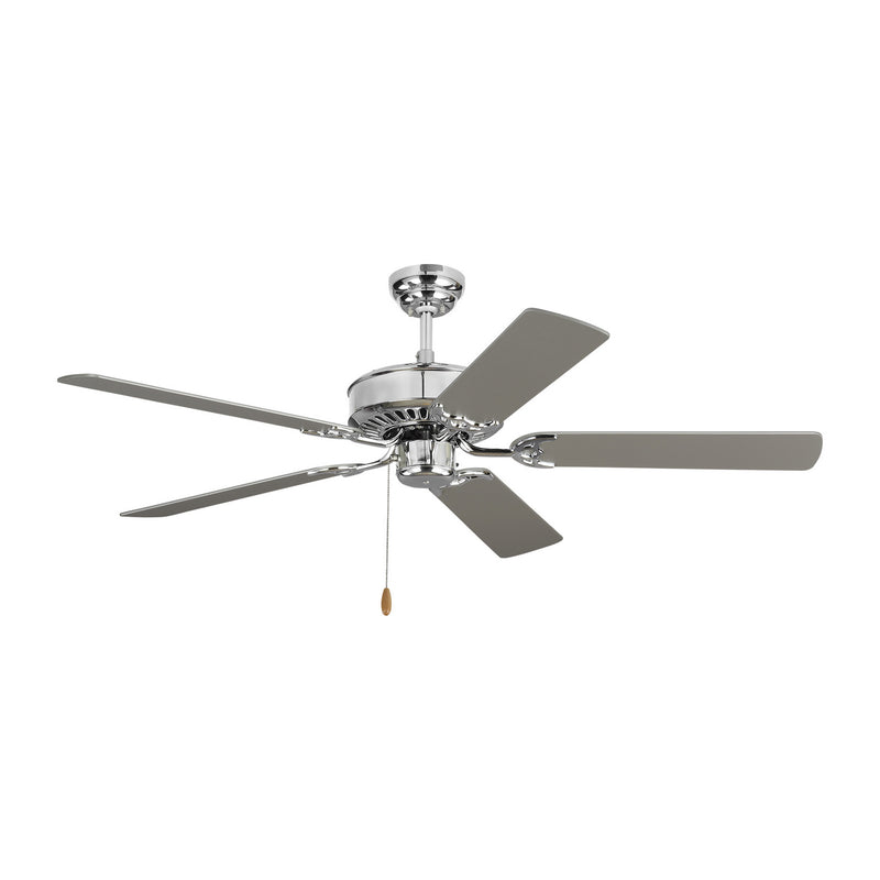 Visual Comfort Fan 5HV52CH 52``Ceiling Fan, Chrome