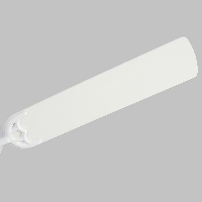 Visual Comfort Fan 5HV52RZW 52" Ceiling Fan, Matte White