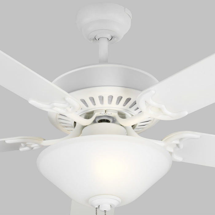 Visual Comfort Fan 5HV52RZWD 52" Ceiling Fan, Matte White
