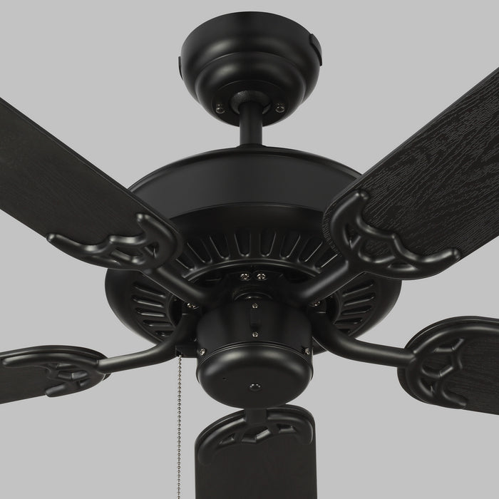 Visual Comfort Fan 5HVO44BK 44" Ceiling Fan, Matte Black