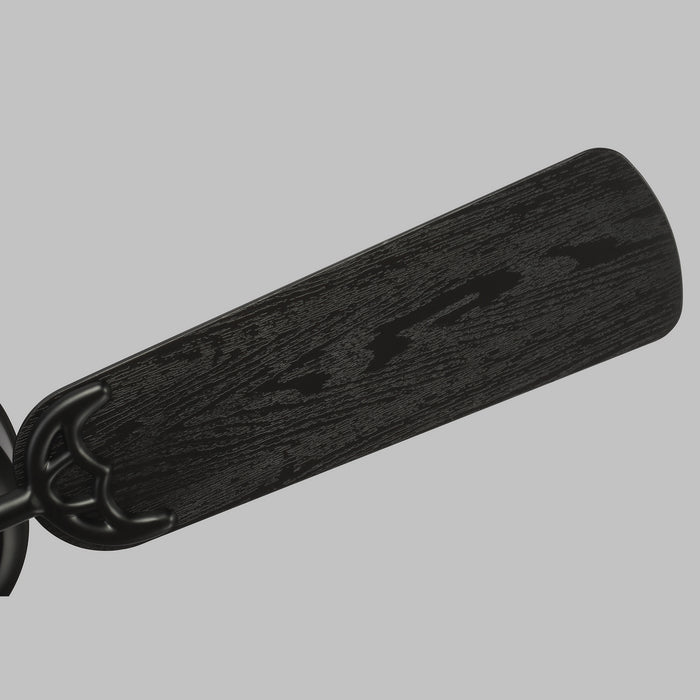 Visual Comfort Fan 5HVO44BK 44" Ceiling Fan, Matte Black