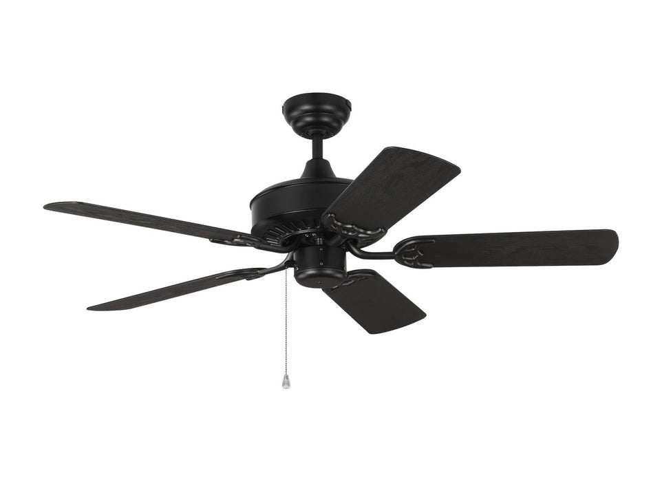 Visual Comfort Fan 5HVO44BK 44" Ceiling Fan, Matte Black