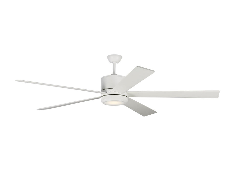 Generation Lighting 5VMR72RZWD 72" Ceiling Fan, Matte White