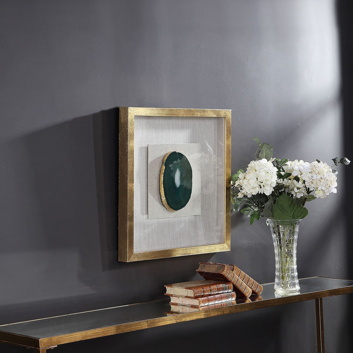 Uttermost 04187 Shadow Box, Gold Leaf