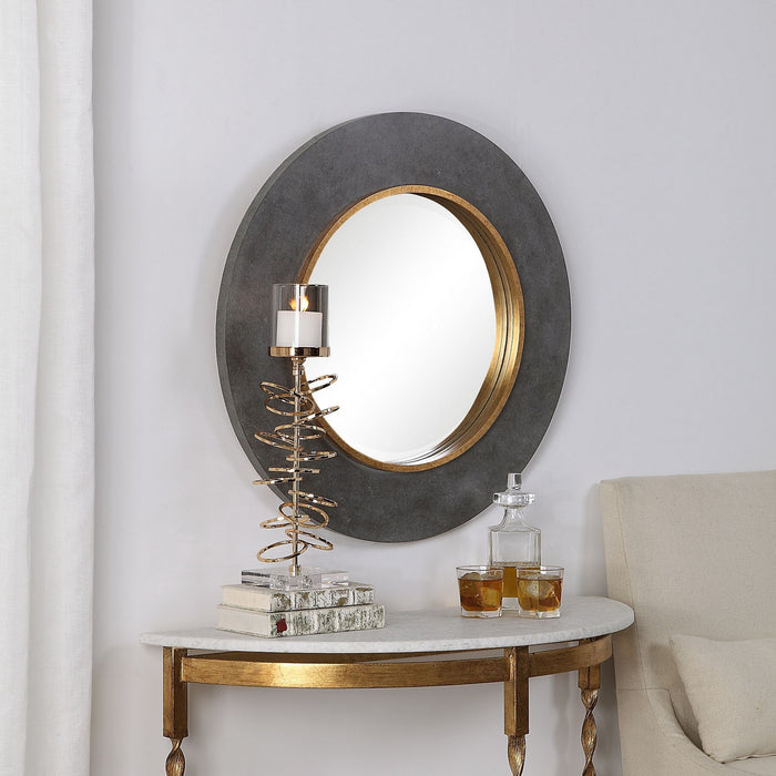 Uttermost 09491 Mirror, Antique Gold