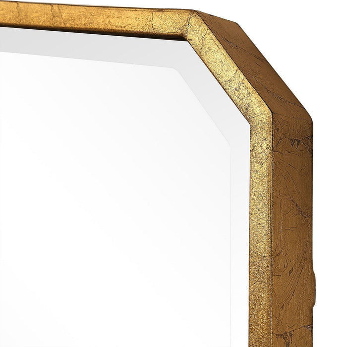 Uttermost 09527 Mirror, Metallic Gold Leaf