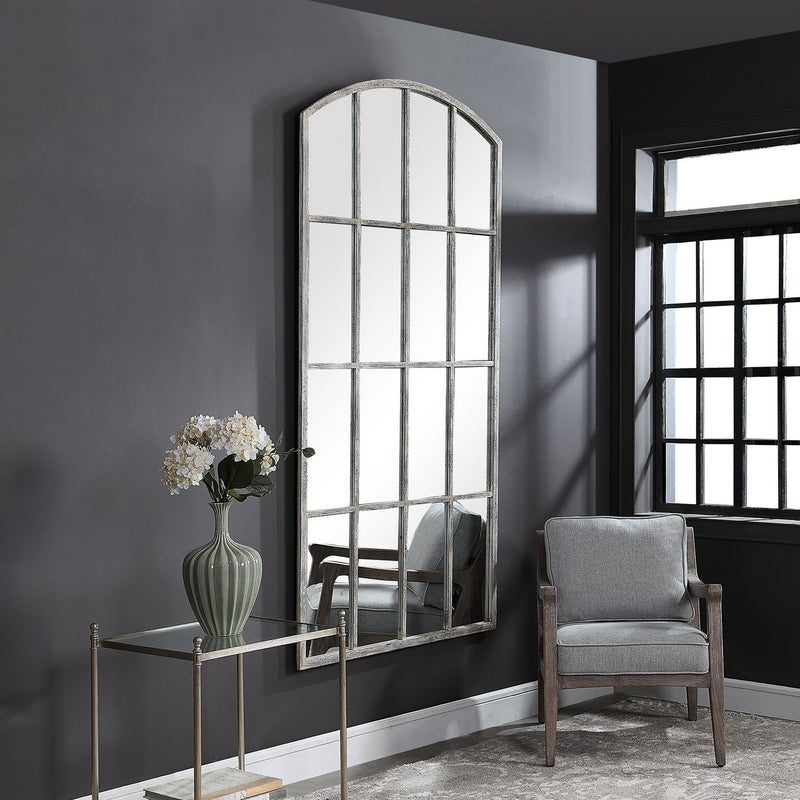 Uttermost 09542 Mirror, Aged Rust Gray