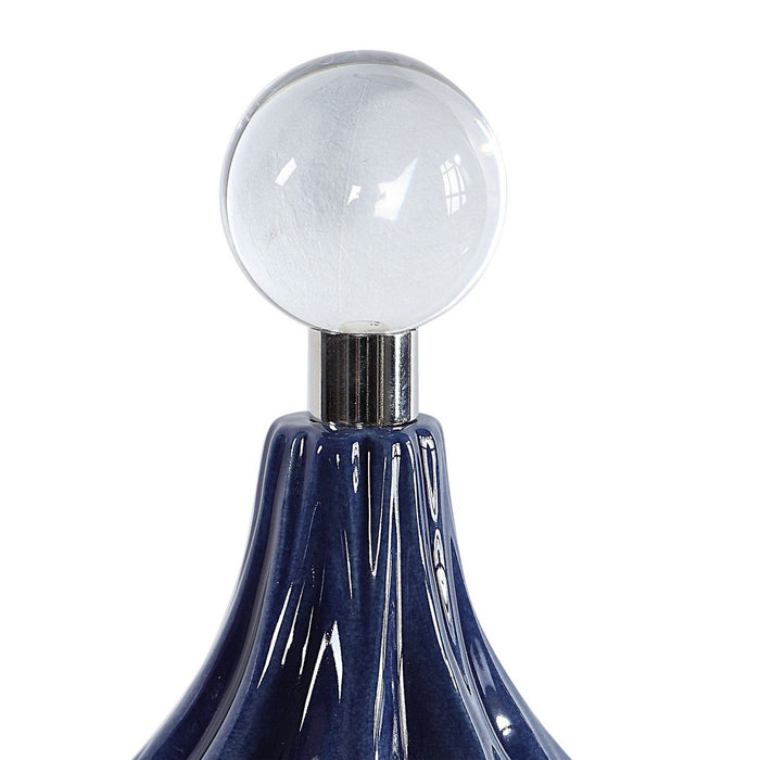 Uttermost 17526 Bottles, S/2, Polished Nickel