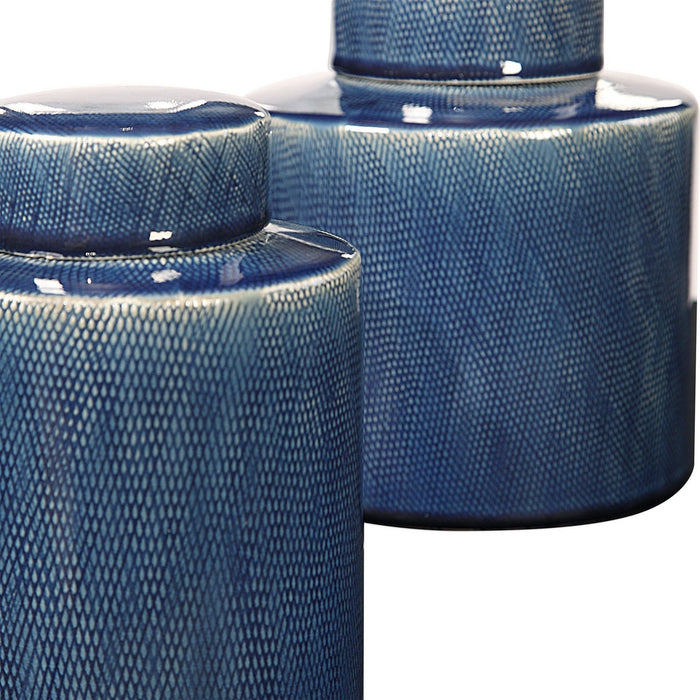 Uttermost 18989 Containers, S/2, Blue