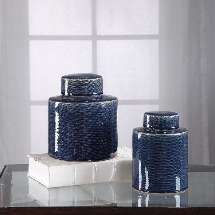 Uttermost 18989 Containers, S/2, Blue