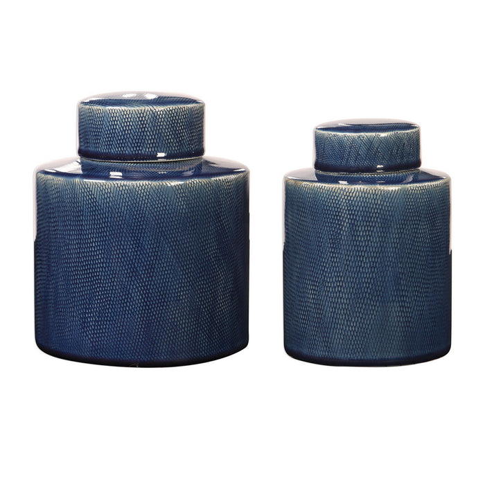 Uttermost 18989 Containers, S/2, Blue