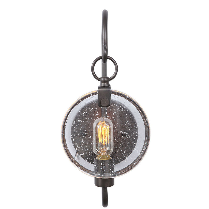 Uttermost 22520 One Light Wall Sconce, Acid Oxidized Dark Bronze