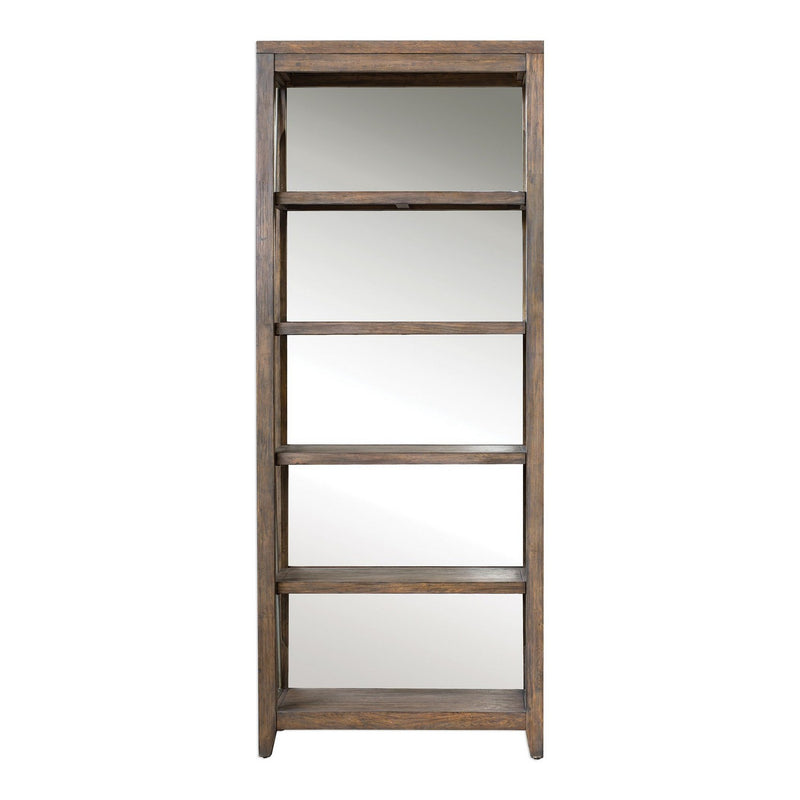 Uttermost 25434 Etagere, Antique Pewter