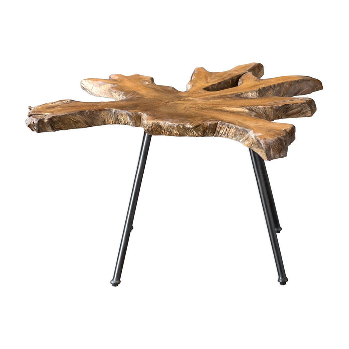Uttermost 25436 Accent Table, Aged Black