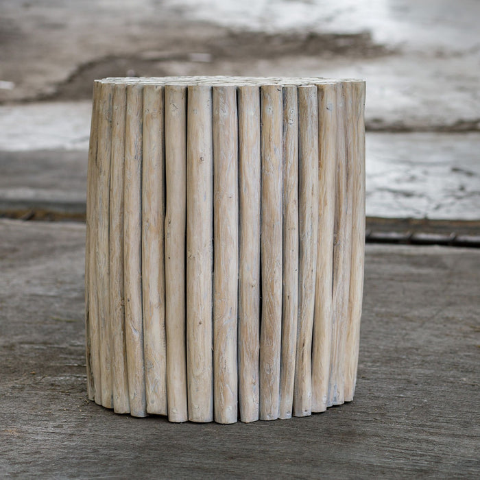 Uttermost 25439 End Table, Natural Wood
