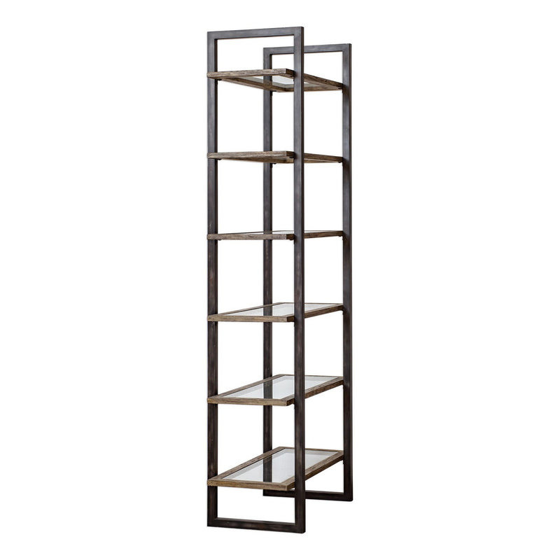 Uttermost 25440 Etagere, Aged Steel