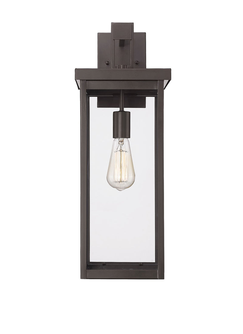 Millennium 42602-PBZ One Light Outdoor Wall Sconce, Powder Coated Bronze