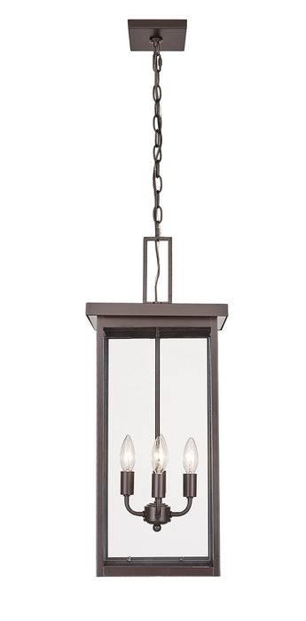 Millennium 42605-PBZ Four Light Outdoor Hanging Lantern, Powder Coated Bronze